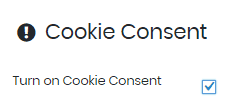 Cookie Consent - SitePad